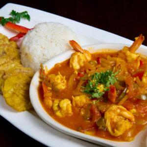 CAMARONES ENCHILADOS