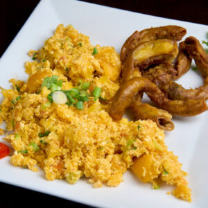 MIGAS CON CHUNCHULLA